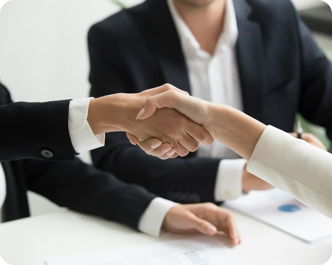 Рукопожатие — сотрудничество